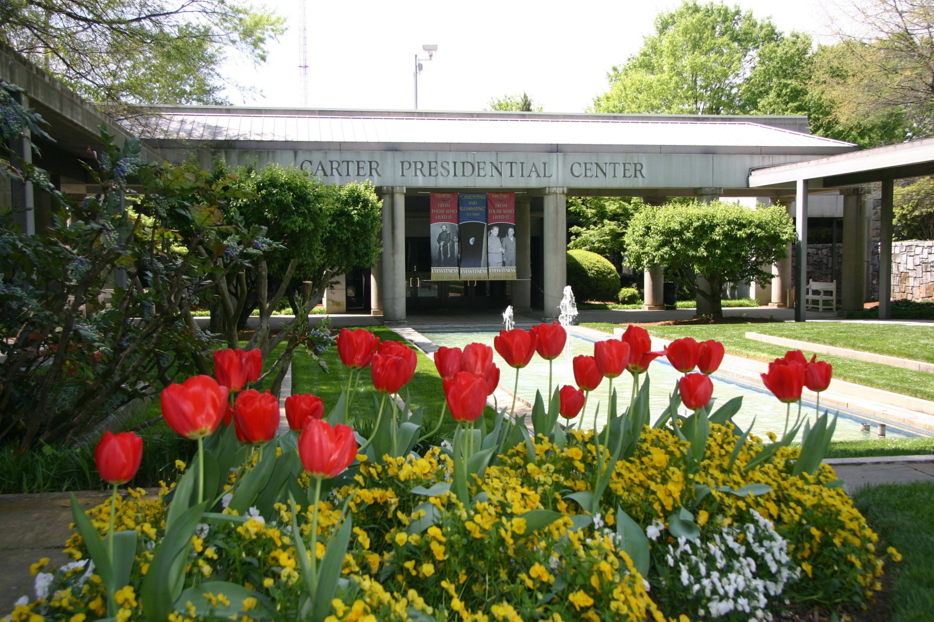 Exterior view of the Jimmy Carter Presidential Library