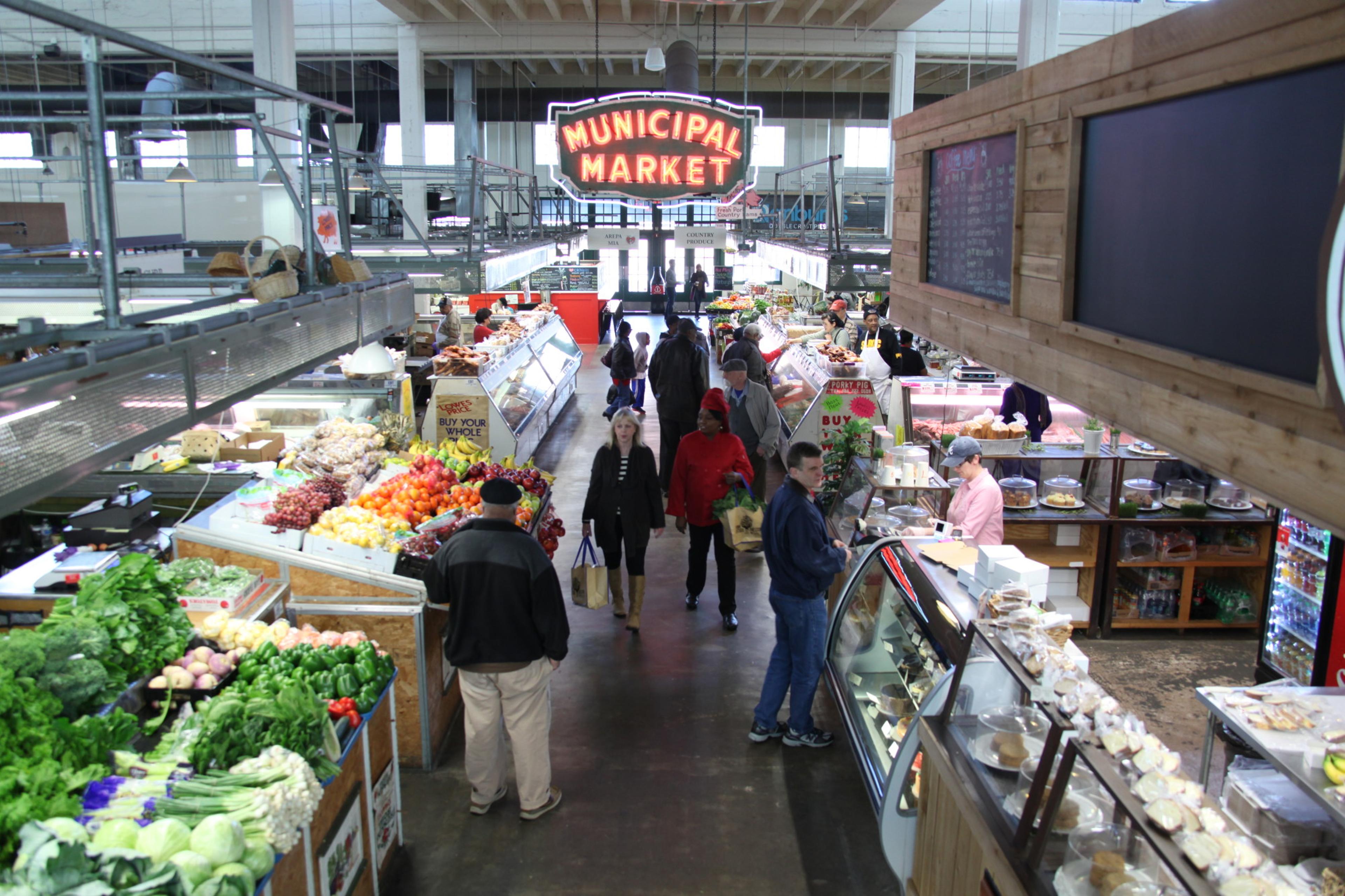 The Municipal Market Interior