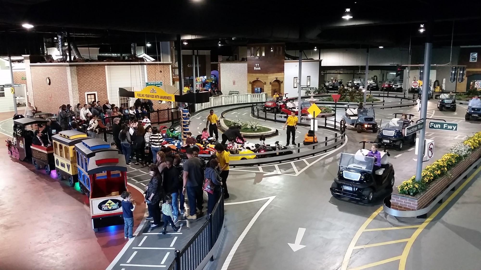 Tiny Towne indoor driving experience