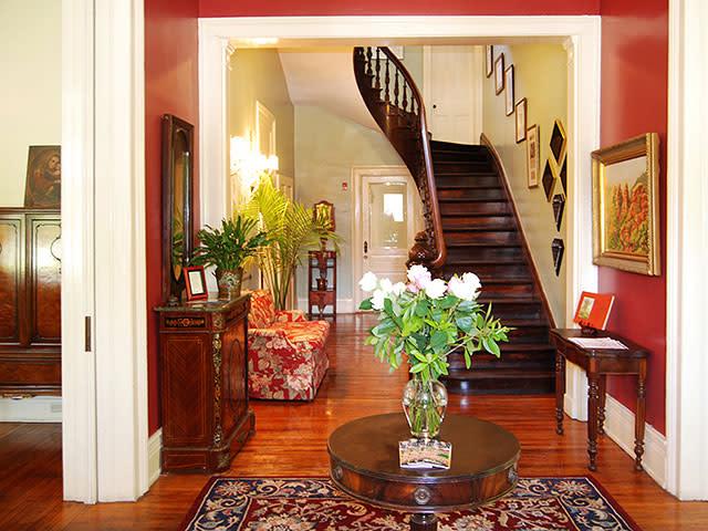 Front Hall of Rothschild-Pound House Inn