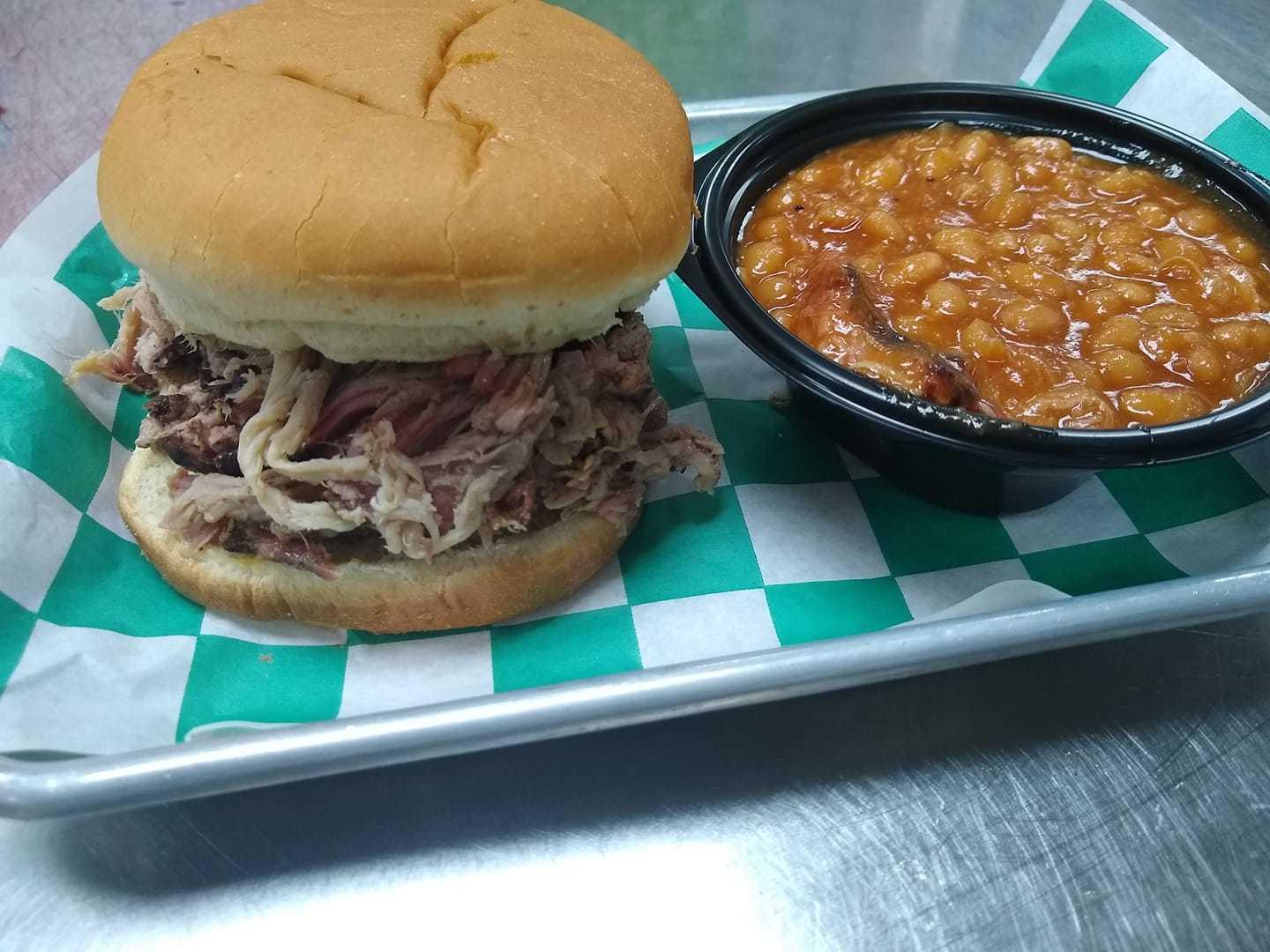 Carroll's Barbeque Interior