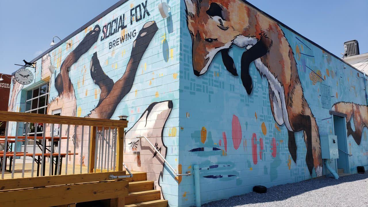 Social Fox Brewery Interior