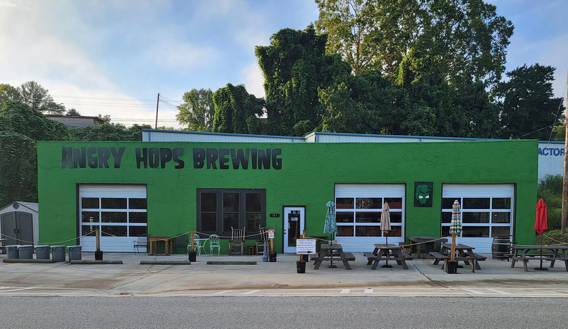 Angry Hops Brewing Exterior