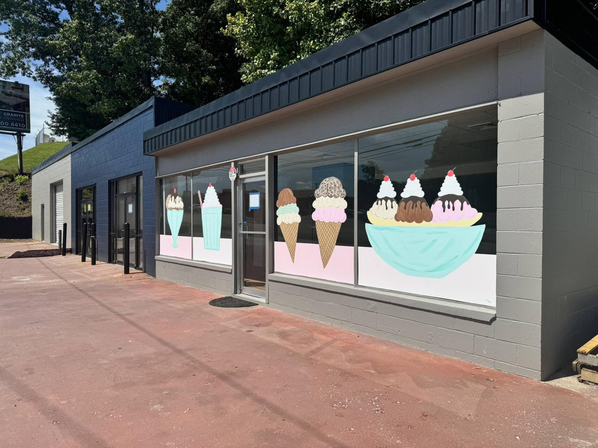 Exterior of Blue Ridge Creamery